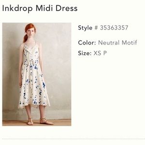 Excellent used condition midi dress